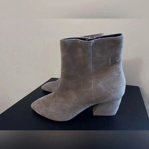 Botkier pointed toe suede booties casual heels fall